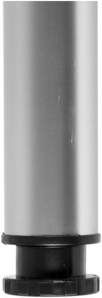 Мебельная ножка DC АВ d60x1100 мм хром с верхним стальным креплением 