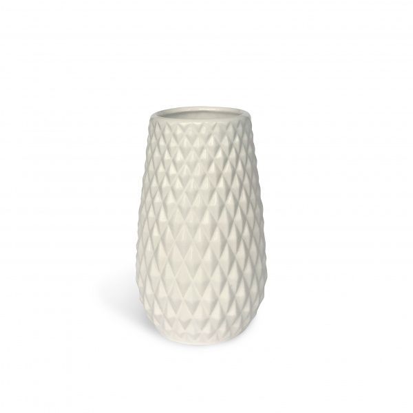 Ваза керамічна Перелесник біла