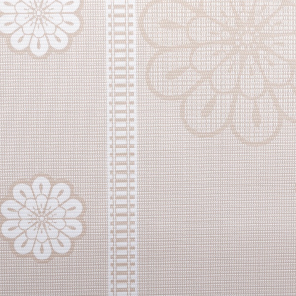 Скатерть Ромашка 137x180 см бежевый с рисунком Даріана 