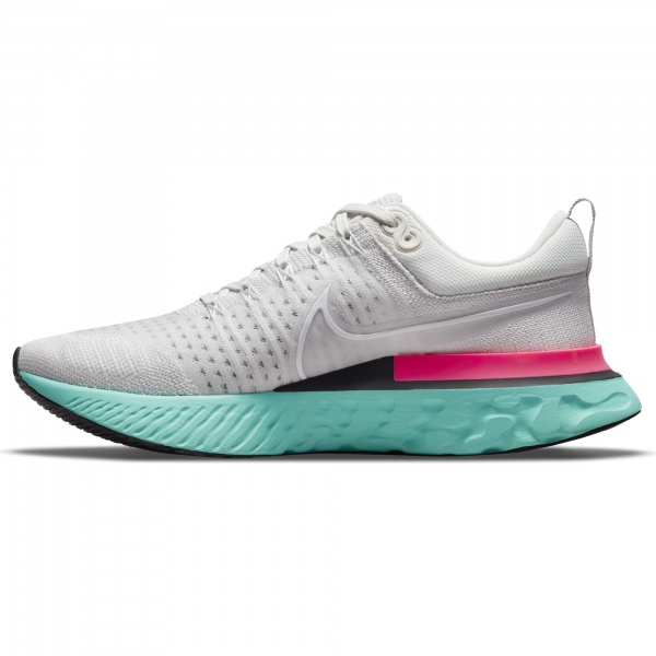 Кроссовки Nike React Infinity Run Flyknit 2 CT2357-005 р.US 10 серо-бирюзовый