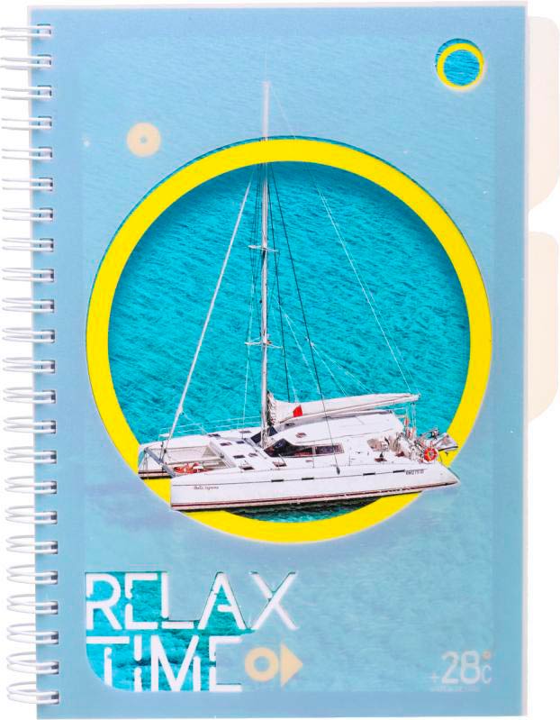 Зошит шкільний Квіти А5 108 аркушів у клітинку