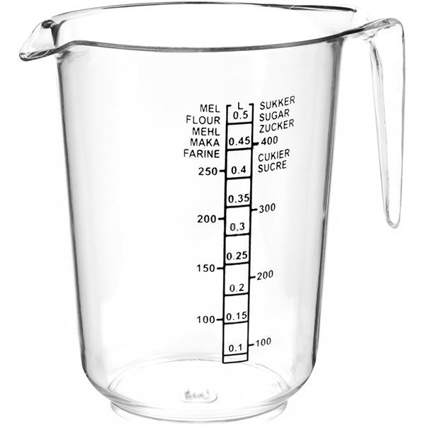 Мерная кружка 0,5 л 3021 Plast Team