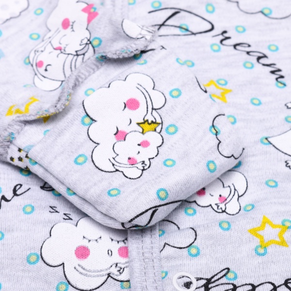 Комбінезон унісекс Фламінго р.62 меланж 365-005 