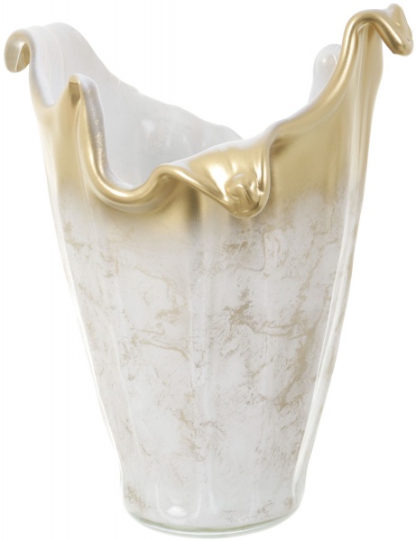 Ваза Antonio Tammaro Marmo 31 см золотая 