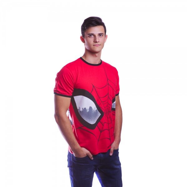 Футболка для хлопчиків Marvel Людина-павук Big Eyes р.158-164 червоний 5908305224570 