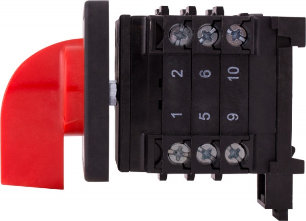 Перемикач пакетний E.NEXT LK25/3.323-SP/45 щитовий на DIN - рейку 3p 1-0-2 25А 8437-200