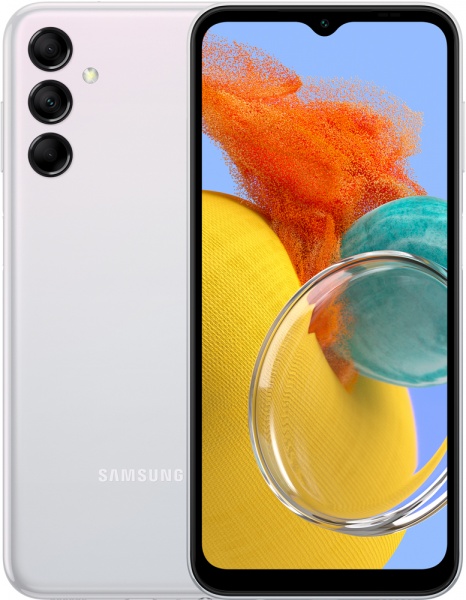 Смартфон Samsung Galaxy M14 4/64GB silver (SM-M146BZSUSEK) 
