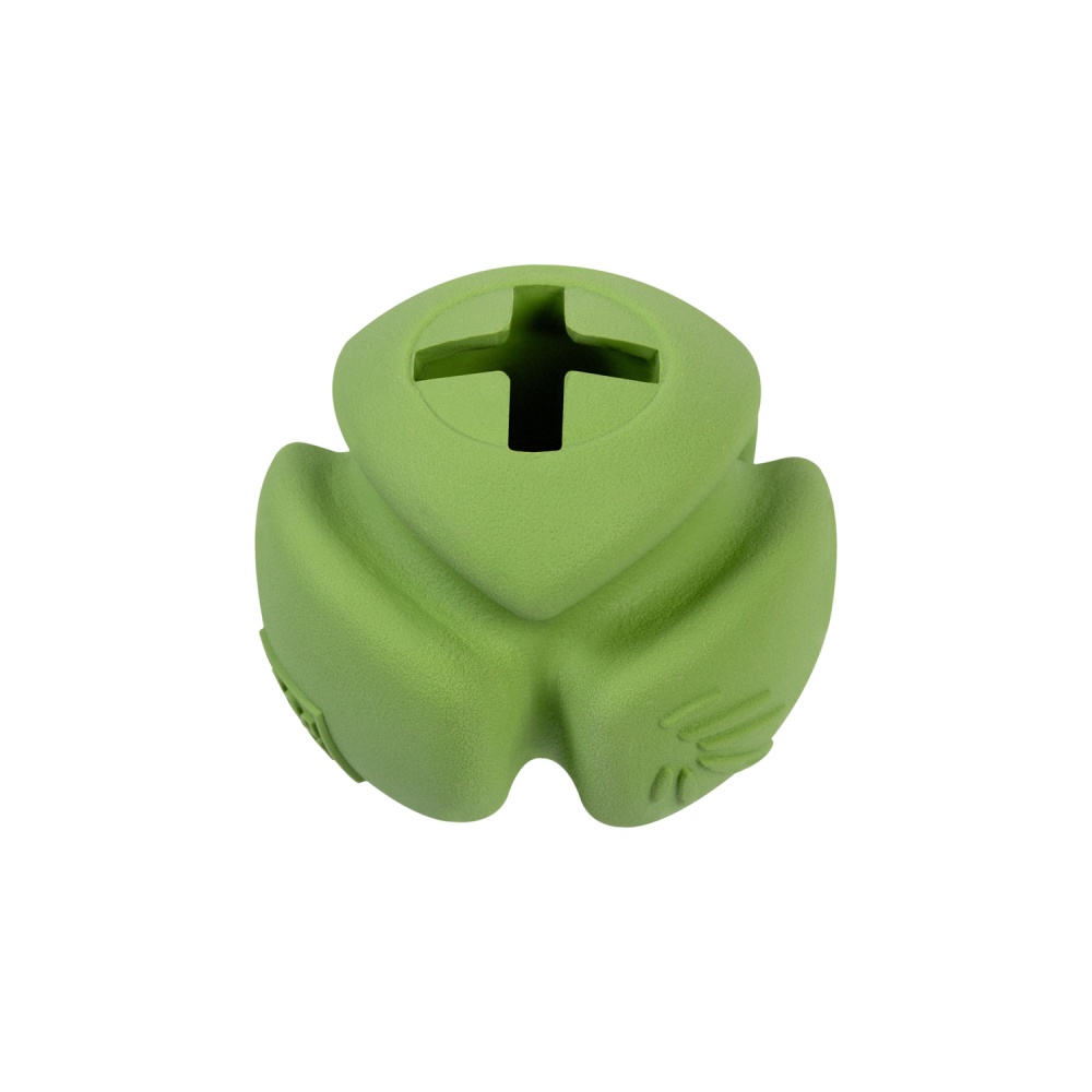 Игрушка для собак Waudog Fun Natural Мяч зеленый 7 см 621318