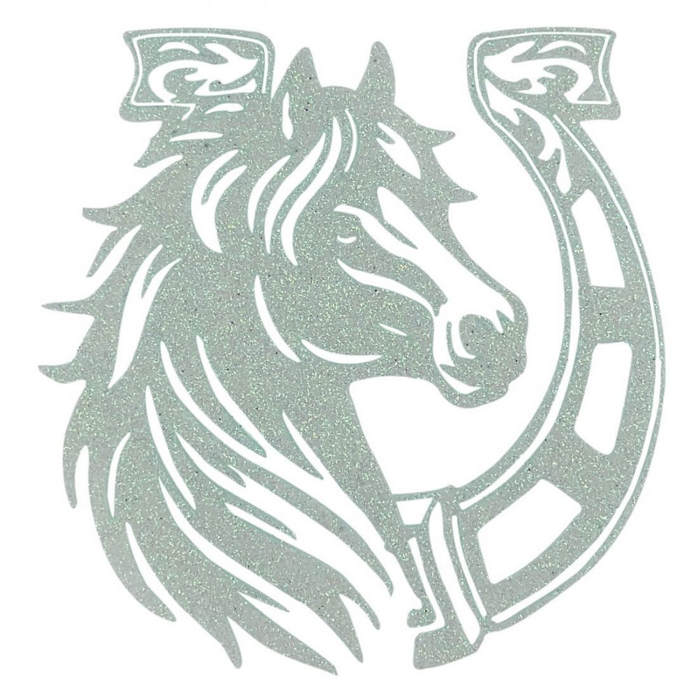 Подвеска MIS LT Лошадь-подкова 12 см голубой