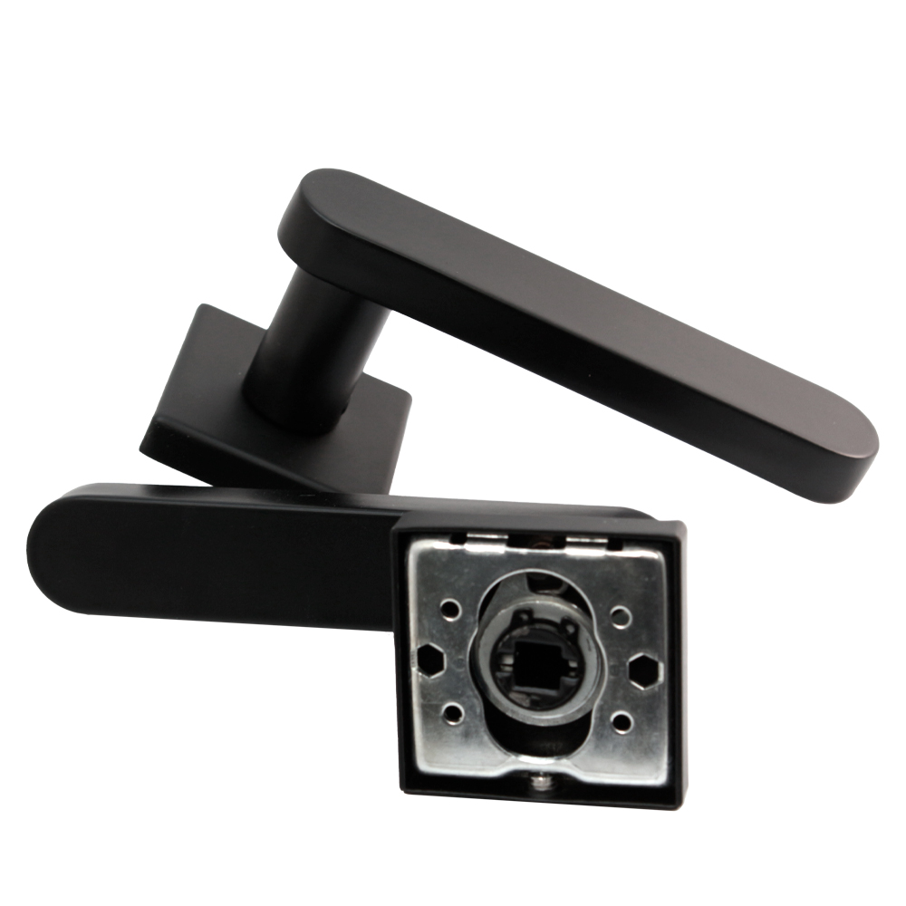 Ручка на розетке PROTECT Bios матовый черный