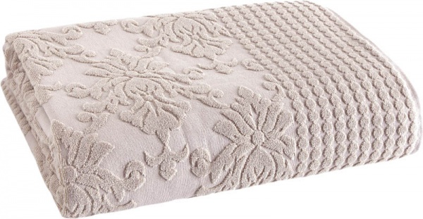 Простирадло махрове Sitare 160x220 см бежевий Arya 