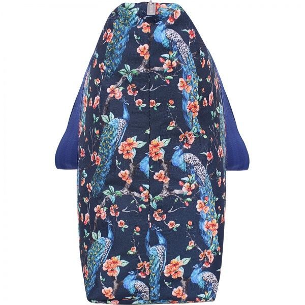 Сумка пляжна Bagland Павичі big сублiмацiя 787 (00731664) мульті 