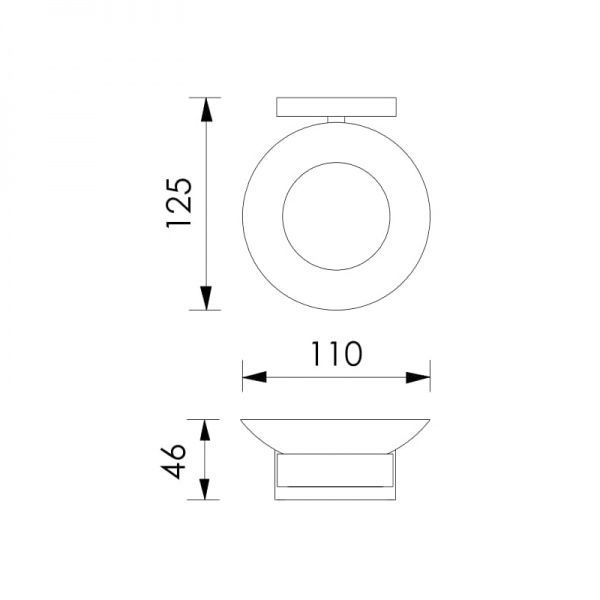 Мыльница Imprese Valtice 110320