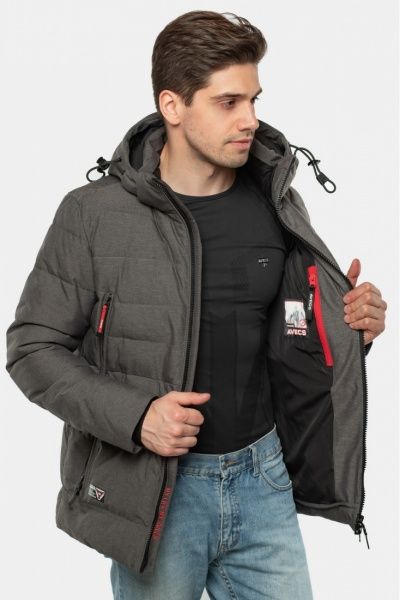 Куртка Avecs AV-70437/17 52 темно-серый
