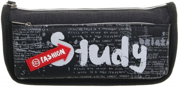 Пенал на блискавці Study Nota Bene чорний
