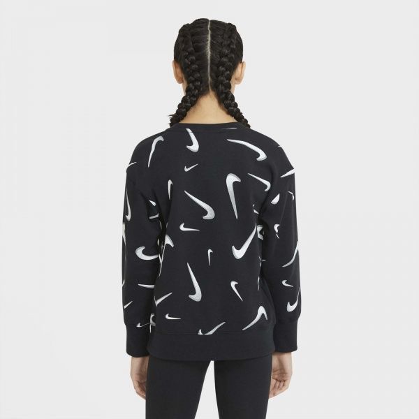 Джемпер Nike NSW FT AOP BF CREW DA1244-010 р. XL чорний