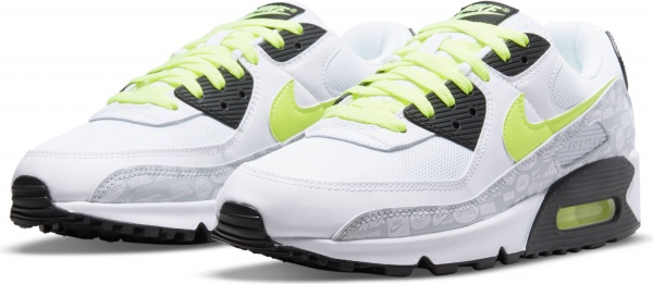 Кроссовки Nike AIR MAX 90 DB0625-100 р.US 7,5 бело-серый