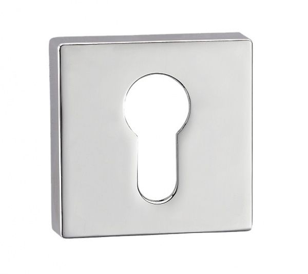 Накладка к замку MVM Накладка на замок под цилиндр Е13 PSS с нержавеющей стали полированная PZ хром