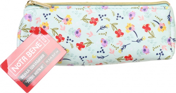 Пенал шкільний Літні нотки Nota Bene різнокольоровий принт