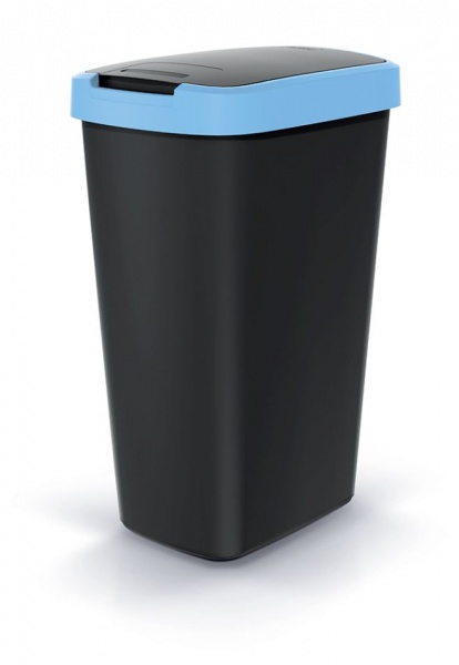 Контейнер для мусора PRP Compacta Q 45 л голубой 60888-2717