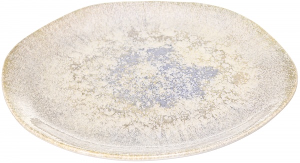 Тарілка обідня Organic Stone 20 см кремовий Keramika