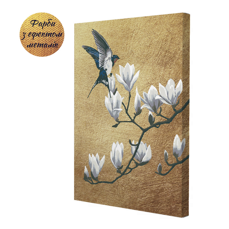 Картина по номерам Riviera Blanca Ласточка RB-0014