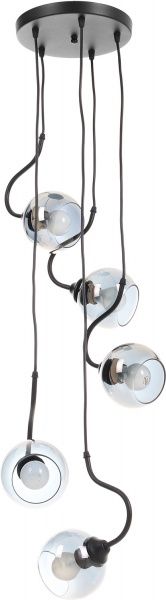 Люстра Vitaluce V4362-1/5S 5x60 Вт E27 черный V4362 