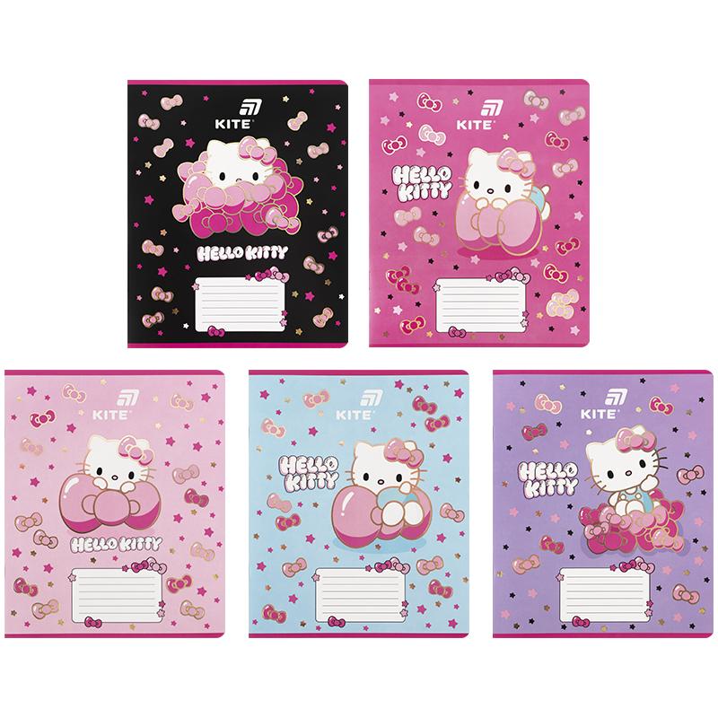 Зошит Hello Kitty 18 арк. клітинка HK26-236-1 KITE — фото 1
