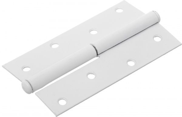 Петля знімна накладна 130x(28)70x2 мм білий права 1 шт