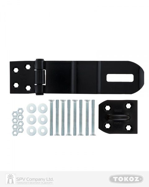 Проушина для замка TOKOZ P110/I/190 черный