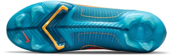 Бутсы Nike SUPERFLY 8 ELITE FG DJ2839-484 р.US 10,5 голубой