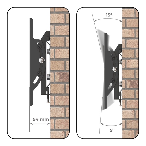 Крепление для телевизора HausMark STWA-22 наклонные 10