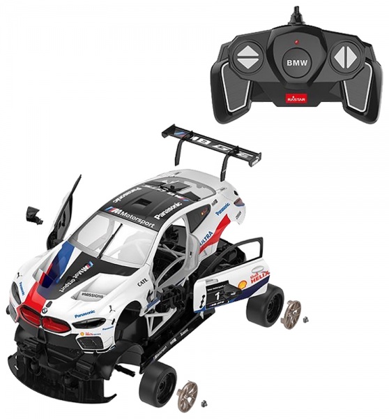 Автомобиль на р/у Rastar BMW M8 GTE 1:18 454.00.33