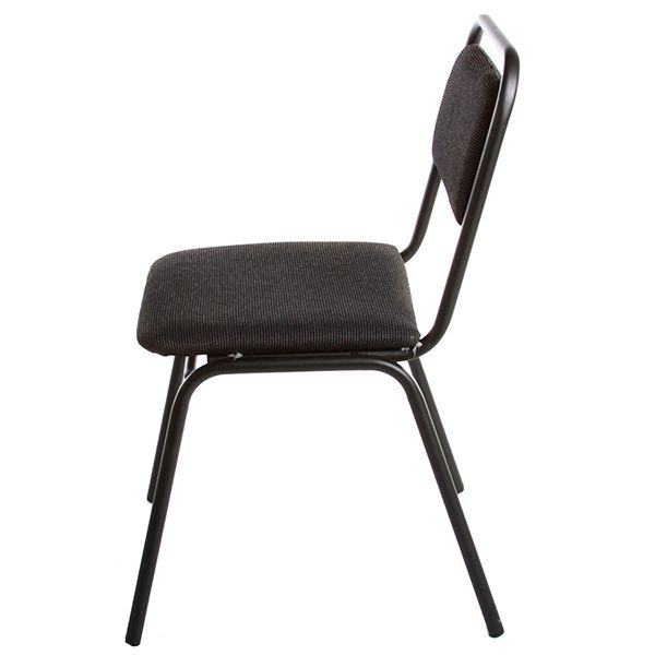 Стул Nowy Styl VISITOR BLACK (CH) C-26 черно-серый 