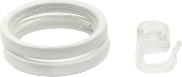 Кільце Gardinia Chicago набірний d20 мм білий 