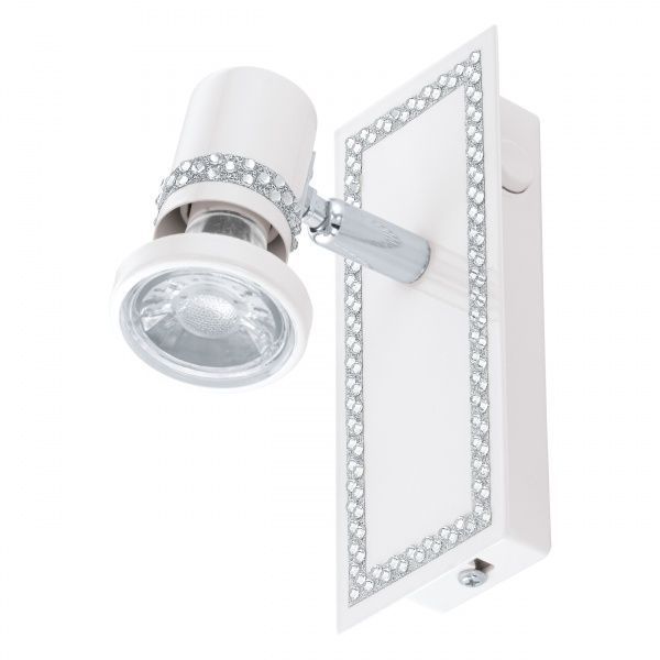 Спот Eglo Бонарес 1x3,3 Вт GU10 білий/хром 
