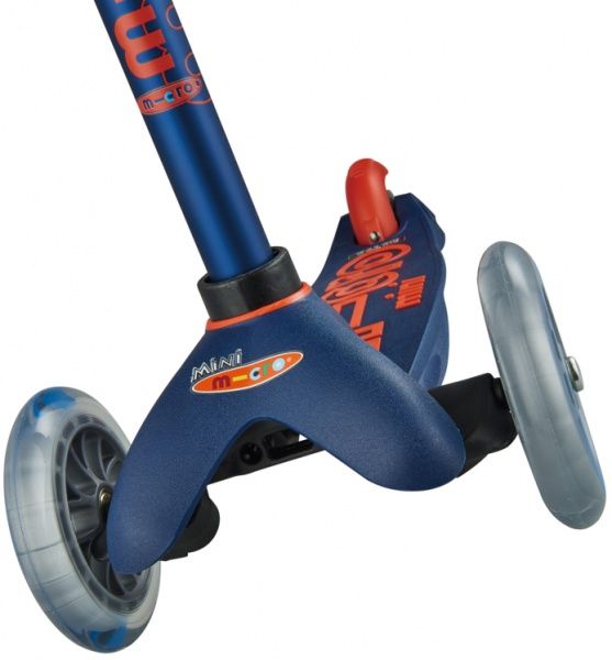 Самокат Micro Mobillity Systems Mini Micro deluxe navy blue темно-синий ММD073 