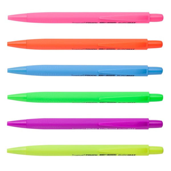 Ручка шариковая Buromax TropicalTouch 0,7 мм BM.8272 