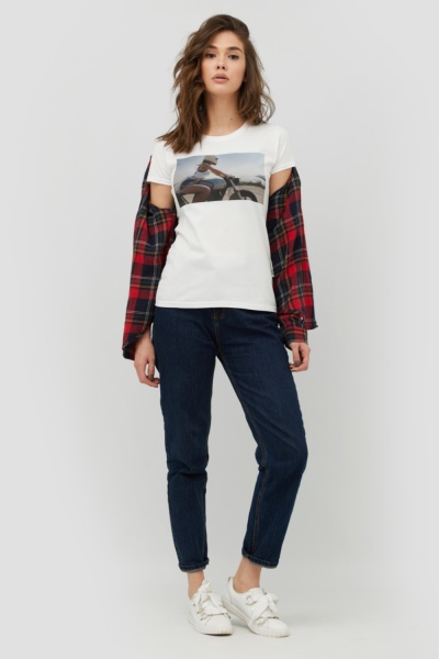 Футболка YAPPI WW1132 р.XL білий