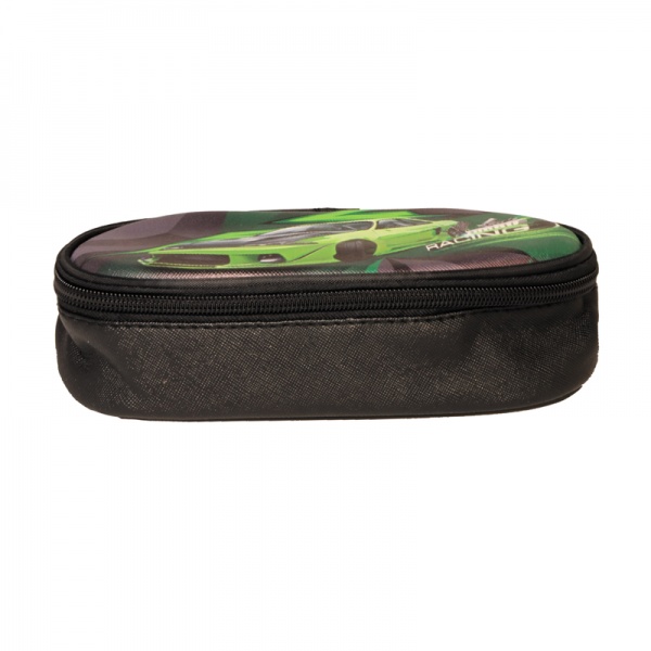 Пенал-бокс Зеленая машина 52602765 Lider черный с рисунком