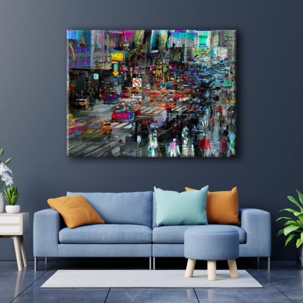 Постер Traffic Congestion 75x100 см Brushme 