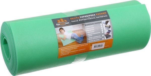 Підкладка ізоляційна Verdani зелена 0,5x5 м 4 мм