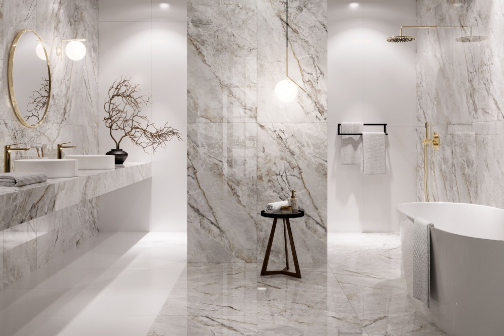 Плитка Allore Group Alpina Silver F P R Sumat 60х120 см