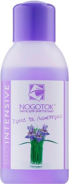 Рідина для зняття лаку Nogotok ірис і лемонграс 50 мл