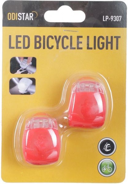 Ліхтар велосипедний LP Electro LP-9307(RD) 2 шт. червоний 