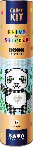 Набор наклеек Умняшка Картина по номерам стикерами