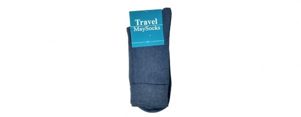 Шкарпетки Travel MaySocks класика Ч-113203-25 р.25-27