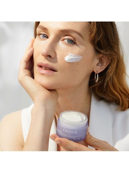Крем для лица ночной Caudalie Vinoperfect для сияния кожи с гликолевой кислотой 50 мл