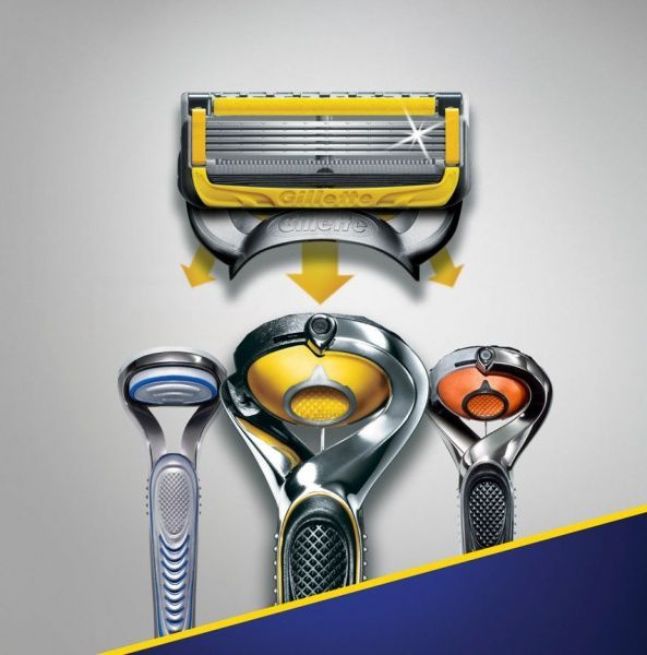 Сменные кассеты Gillette Fusion 5 Proshield 2 шт.