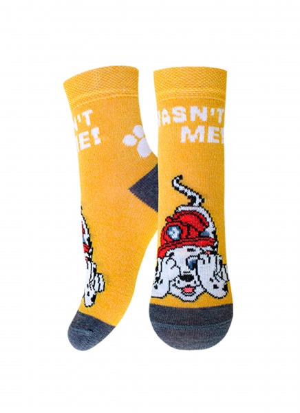 Носки унисекс Conte-Kids 3072 Paw Patrol (рисунок) 738 р.15-16 горчичный 